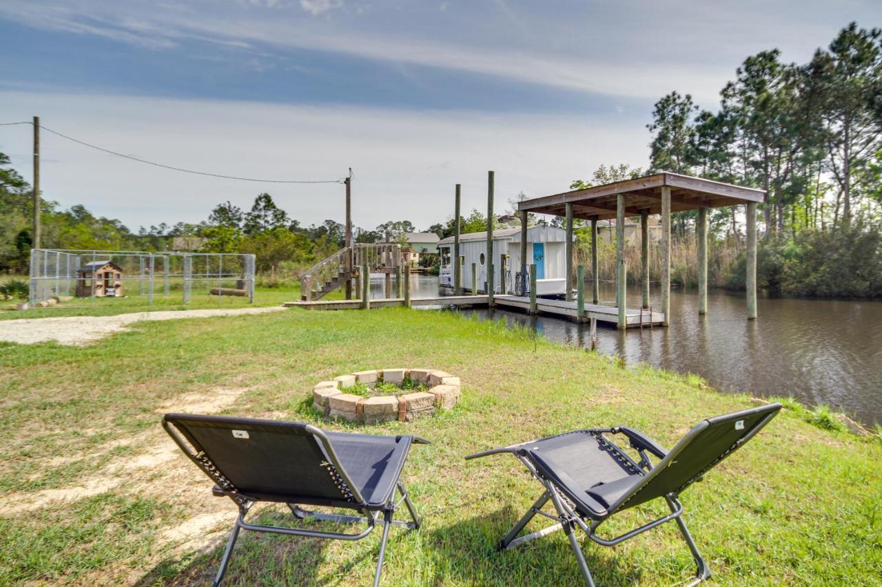 Bay St Louis Houseboat 6 Mi To Old Town And Beach! Shoreline Park Exterior photo