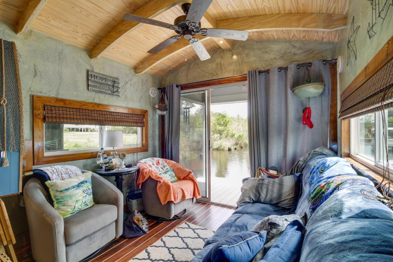 Bay St Louis Houseboat 6 Mi To Old Town And Beach! Shoreline Park Exterior photo